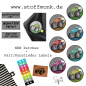Preview: Patch / Aufnäher  - Monstertruck Hörner - Pink